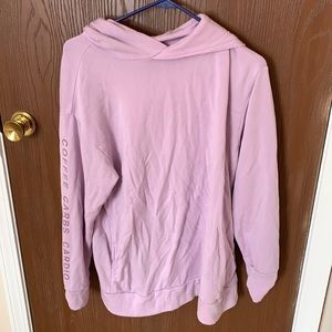 Purple hoodie